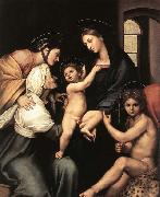 RAFFAELLO Sanzio Madonna dell'Impannata oil on canvas